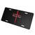 MAZACUIR Jesus License Plate Cross, Front License Plate for Women 6"X12"