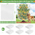 Tetutor 6 Pack Blueberry Bush Netting Cover, Bird Netting for Blueberry Bushes, Garden Netting Insect Pest Barrier with Drawstring, Plant Fruit Tree Netting Net for Garden Protection 3.3Ft x 2.7Ft
