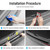ZZEQYG Rear Bumper Protector ABS Material for Jeep Grand Cherokee L 2021-2025 2026 Accessories Rear Bumper Guard Trunk Sill Protector