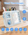 Visual Timer for Kids with Planning Board, 3-in-1 Visual Schedule for Kids with Autism & ADHD, Chore Chart for Home, School, Classroom, Desk