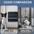 JUIN Mail Slot Catcher for Door: Large Capacity Mail Organizer Basket Gray