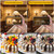 GANLILAN 2W E12 LED Bulb 25 Watt Equivalent Candelabra, Non-Dimmable 2200K Warm White T6 Amber LED Bulbs 3W 300lm Vintage T25 for Chandelier Ceiling Fan, Tubular Small Filament Bulbs, Pack of 6