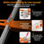 Drywall Cutting Tool, Sheetrock Cutter with 19 Metal Wheels & Extra Blades