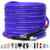 TUTULUCK 100FT Sewer Jetter Kit for Pressure Washer 1/4" NPT Drain Cleaner Hose 5800PSI Corner Rotating and Button Hose Sewer Jetting Nozzle Pearl Corsage Pin Tape Handle Strap Spanner