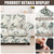 SearchI Sofa Cover Couch Covers, 2 Pieces Armchair Slipcover with 1 Separate Cushion Cover Stretch Soft Furniture Protector for Living Room Couch Cover for Pets Kids(Armchair, Foliage)