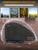 SKYJDM Small Mini Excavator Cover, 420D Waterproof Zippered Storage Cover