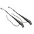 AutoHornix 1 Pair Front Windshield Wiper Arm Kit Fits Compatible with Peterbilt 379 1990-2007 Replace OE 6025411 R236002 Left and Right