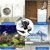 FLOWPAC Water Transfer Pump 115V 1/10 HP Double Hose Water Pump