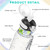 Enerbone 32 oz Water Bottle with Times to Drink and Straw, Motivational Drinking Water Bottles with Carrying Strap, Leakproof BPA & Toxic Free, Ensure You Drink Enough Water for Fitness Gym Outdoor