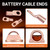 Filluck 220 PCS Battery Cable Ends Kit Heavy Duty Wire lugs