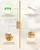 GOEBLESON 38.6" Wireless Battery Operated Wall Sconces Set of Two,Rechargeable Lamp with Remote, DIY Rotation, 10000mAh Battery, Touch Dimmable Lights for Living Room Hallway Bedroom, Gold D08YBP205