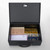 xydled Fireproof Document Box with Key Lock, Fire Safe Box, Black
