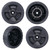 CheeMuii 4Pcs HRN216 Lawn Mower Rear & Front Wheels for Honda HRN216 Mower