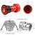NOVINO Fire Hose Nozzle 2 inch NPSH Heavy-Duty 2 inch Fire Hose Nozzle