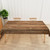 SIEDYCV Brown Wood Grain Tablecloth 60x102 Inch Rustic Wooden Board Texture Fabric Table Cloth Polyester Waterproof Reusable Rectangle Table Cover for Garden Party Outdoor Indoor Room Decoration