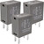3-Pack 68083380AA Relay - 35A 12VDC 4-Pin SPST Automotive Relay - Compatible with Select Chrysler/Jeep Vehicles (for Jeep Wrangler, Dodge Ram) - Fixes Fuel Pump, Cooling Fan & P0699/P0113 Codes