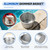 8" Inground Pool Skimmer Basket Replacement for Hayward SP1070, Pentair U-3