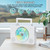 Portable CD Player Boombox with Bluetooth - Jimwey Rechargeable Desktop CD Player with Speakers, Supports CD/AUX/USB/FM Radio, CD Players for Home with LED Display and Remote, Mini Cd Boombox for Kids