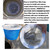 IKSI 3 Pack Reusable Pool Skimmer Socks Pool Filter Bags for Skimmer Baskets Pool Debris Cleaner for Inground & Above Ground Pool Pumps