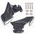 Motorcycle Adjustable Rearview Mirror Stealth Mirror Universal Side Wing Spoiler Fairing for Yamaha YZF R1 R3 R6 R15 R25 for Kawasaki Ninja 250 300 H2 H4 ZX4R ZX6R for Honda CBR600RR 300R 500R