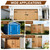 Heavy Duty Gate Hinges 1000 Lbs, 13” Bolt-On/Weld-On 180° Open Gate Hinges