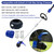 KLS 124-03 Weed Eater Head Replacement - Cover Cap & Spring Fits Kobalt 24V