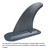 9" Snap in Kayak Skeg Fin Rudder for Kayak Boats, Detachable Center Fin