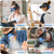 COYLAPY Headband Magnifier with Light, 1.5X-3.5X Hobby Magnifying Glasses
