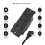Furniture Recessed Power Strip with USB C 20W & USB A 18W,2 Outlets 3 USB Ports(2 USB C+1 USB A),Flush Mountable Electrical Outlet for Desk Cabinet Nightstand Counter, 6.56ft Flat Plug Cord (Black)