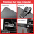 NINGFIST Car Sun Visor Extender, Anti-Glare Polarized Sun Visor for Cars, UV400 Sun Blocker for Car Windshield, Adjustable Visor Extension Clip On Attachment, Universal Car Visor Extender