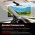 NINGFIST Car Sun Visor Extender, Anti-Glare Polarized Sun Visor for Cars, UV400 Sun Blocker for Car Windshield, Adjustable Visor Extension Clip On Attachment, Universal Car Visor Extender