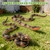 2 Pack Rubber Snakes Fake Snake Rattlesnake, Snakes Toy Realistic Keep Birds Away, Garden Plastic Scare Birds Scare Squirrels for Prank Stuff or Halloween Decorations Props Scare Toy