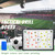 Pure Vie Magnetic Soccer Coaching Board, Portable Soccer Whiteboard for Coaches, Soccer Tactics Clipboard with Dry Erase, Marker Pen, Magnets - Soccer Training Equipment for Teaching and Game Plan