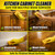Kitchen Cabinet Cleaner, Wood Cabinet Degreaser & Furniture Cleaner, 2 Pack