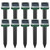10 Pack Mole Repellent Solar Powered,Snake Repellent Ultrasonic, IP 65 Waterproof Ultrasonic Deterrent Stakes,Get Rid for Moles,Voles,Gophers,Squirrels, Voles, Skunks in Yard, Lawn, and Garden