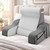 AotoParts Reading Pillow with Arms, 2 in 1 Foldable Back Pillow for Bed Sitting Up Adult, 19" Ergonomic Backrest Pillow with Armrests, Back Support Pillow for Reading, Gaming, Working in Bed