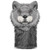 Big Crazy Wolf Pug Dog Golf Head Covers, Animal Driver Headcover