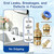 For Grohe 45882000 45883000 Ceramic Faucet Cartridge replacement, 1/2" Hot & Cold Brass Replacement Core, Compatible with Grohe Kitchen & Bathroom & Shower Faucets, High Temp & Pressure Resistant