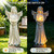 MUMTOP Angel Statues for Garden, White Solar Angels Statue for Cemetery