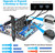6-Ports USB 3.2 PCIe Card to Type C(2),USB Type-A（2） Expansion Card with Internal 19 Pin Connector/Type E（A-Key） Front Panel Adapter, Includes Low-Profile Bracket