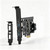 6-Ports USB 3.2 PCIe Card to Type C(2),USB Type-A（2） Expansion Card with Internal 19 Pin Connector/Type E（A-Key） Front Panel Adapter, Includes Low-Profile Bracket
