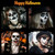 Black & White Oil Face Body Paint Washable Halloween Cosplay Makeup