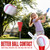 Wedopro Steel Baseball Batting Tee for Kids 3-12 - Beginner Training T-Ball Set for Toddlers Outdoor & Backyard - Adjustable Height 25"-40" - 3X Stability Hitting - Birthday Gifts for Boys Girls