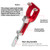 CNWZYMX Oil Filter Cutter Tool for 2-3/8" to 5" Cutting Range, Aluminum Red