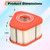 4 pack 595853 Lawn Mower Air Filter For With Pre Filter