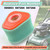 4 pack 595853 Lawn Mower Air Filter For With Pre Filter