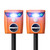 Ultrasonic Animal Repeller Solar Powered Outdoor 2 Packs, Ultrasonic Deer Repellent Devices with LED Flashing Light, Waterproof Cat Repeller for Repelling Sankes, Raccoons, Cats, Dogs, Rabbits