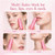 PDRN Pink Collagen Volume Multi Balm, Collagen Plumping Stick for Face, Neck, Under Eyes, Lips, Lines Care, Hydrating & Firming Skin (2PCS)