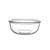 JCXivan5.5Qt Large Glass Mixing Bowl,Clear Borosilicate Glass Bowl Salad Bowl for Making Baking Sourdough Bread Dough,Serving Prep Fruit Vegetable Pasta on Kitchen Countertop Heat-Resistant