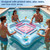 Soulchen 47 Inch Floating Mahjong Table for Pool,2-in-1 Inflatable Game Table with Cup Holders for Card Games Dominoes Poker, Mahjong Game Tray for Pool Hot Tub Summer Beach Party(Blue)